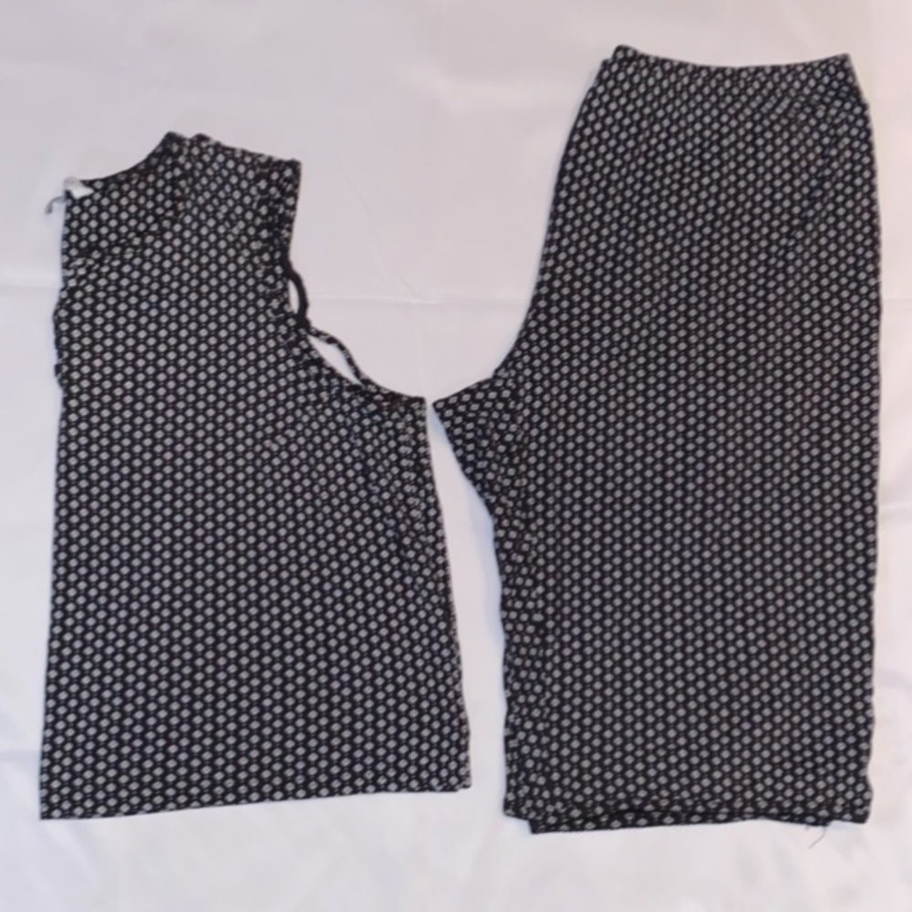 Charter Club Intimates Patterned Pajama Tank Top & Shorts Set